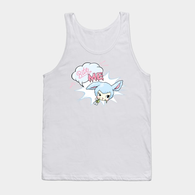 Bite Me Tank Top by Littleguntank